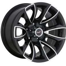 ZA 8.0-15 6X139.7 -12 110 STW522 Black Machined