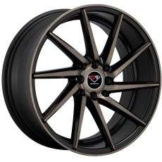 ZA 7.5-17 8/100/114.3 38/73.1 STW494 Satin black machined/black coat