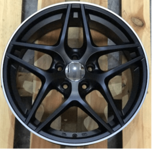 AUDI Style CF 8x18 5x112 ET42 Matt Black Lip