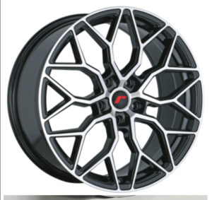 AUDI Style IW06  8.5x19 5x112 ET35 Glossy Black