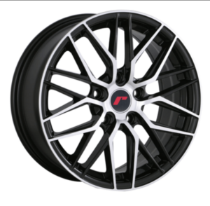 AUDI Style IW05 8x18 5x112 ET35/42 Black Face Machined