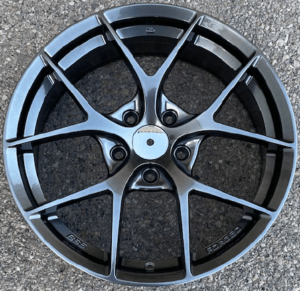 E.M Audi style F1 17x7.5 5x112 et35 HYPER BLACK