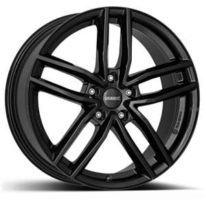 DEZENT TR black 16x6.5 5x108 et48