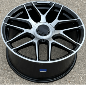 E.M MERCEDES STYLE 1258 19x9 5x112 et45 ΜΑΥΡΟ ΜΑΤΤ ΔΙΑΜΑΝΤΕ