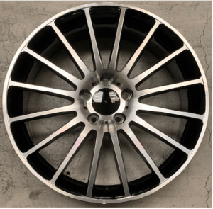 E.M MERCEDES STYLE 280B 18x8 5x112 et30 ΔΙΑΜΑΝΤΕ ΜΑΥΡΟ