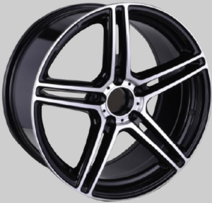 E.M MERCEDES STYLE 552/5 19x8.5 5x112 et42 ΔΙΑΜΑΝΤΕ ΜΑΥΡΟ