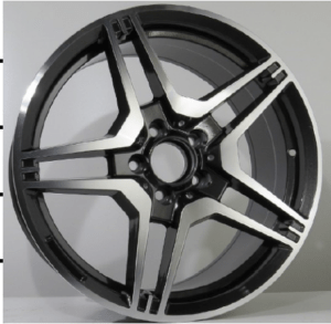 E.M MERCEDES STYLE 552/3 18x9 5x112 et49 ΔΙΑΜΑΝΤΕ ΜΑΥΡΟ