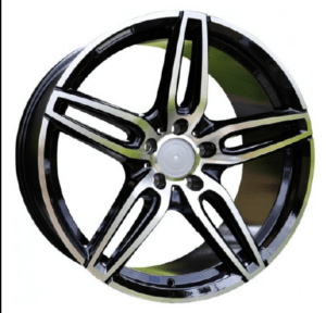 E.M MERCEDES STYLE 552/6 17x7 5x112 et35 ΔΙΑΜΑΝΤΕ ΜΑΥΡΟ