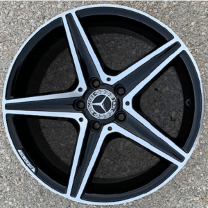 E.M MERCEDES STYLE 554/2 18x8 5x112 et40 ΔΙΑΜΑΝΤΕ ΜΑΥΡΟ