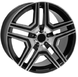 E.M MERCEDES STYLE 666 18x8,5 5x112 et35 ΔΙΑΜΑΝΤΕ ΜΑΥΡΟ