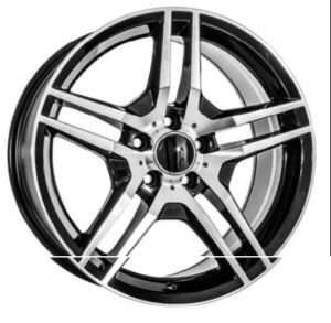 E.M MERCEDES STYLE 552 18x9,5 5x112 et33 ΔΙΑΜΑΝΤΕ ΜΑΥΡΟ