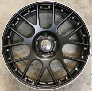 E.M VW STYLE 308 16x7 5x112 et38 ΜΑΥΡΟ Μ Α Τ Τ