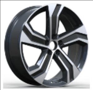 E.M VOLVO STYLE 143 18x8 5x108 et45 ΔΙΑΜΑΝΤΕ ΑΝΘΡΑΚΙ