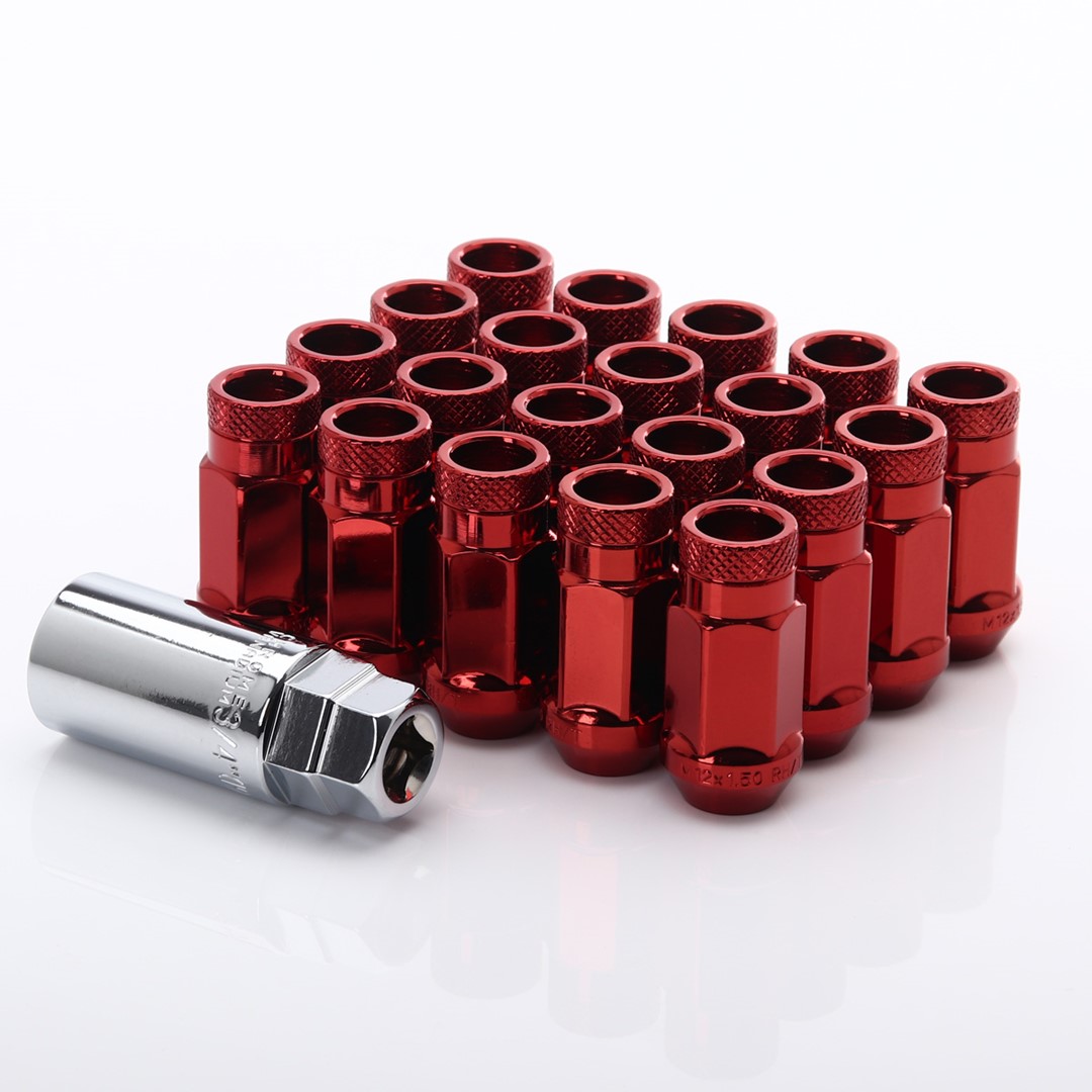 Forged Steel Japan Racing Nuts JN1 12x1,25 Red - Image 2
