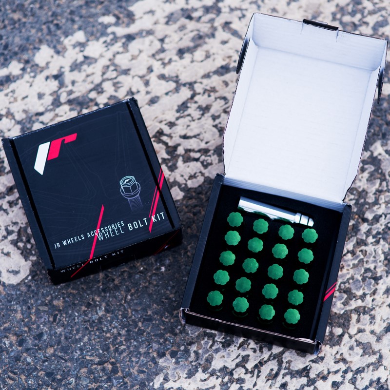 Japan Racing JB1 Bolts 12x1,5 Green - Image 2