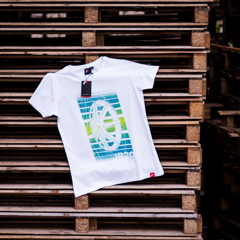 JR Men's T-Shirt JR-20 Face White Size XXL - Image 2