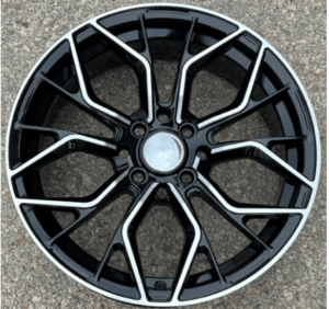 E.M VW STYLE IW05/3 14X6 5x100 ET35 ΔΙΑΜΑΝΤΕ ΜΑΥΡΟ