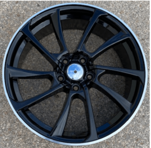 E.M VW STYLE 1135ABT 18X8 5x112 ET42 MAYΡΟ ΔΙΑΜΑΝΤΕ ΧΕΙΛΟΣ