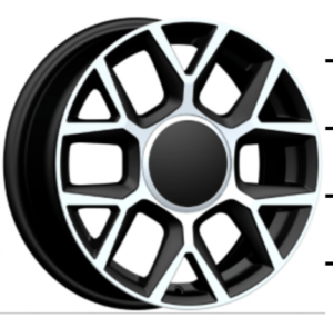 E.M VW STYLE 1465 16X6.5 4x100 ET38 ΔΙΑΜΑΝΤΕ ΜΑΥΡΟ