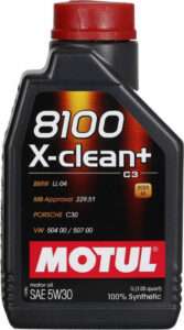 8100 X-Clean+ C3 504/507.00 5W30 100% Synthetic MB229.51