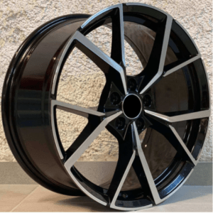 E.M VW STYLE 5334 21X9.5 5x112 ET35 ΔΙΑΜΑΝΤΕ ΜΑΥΡΟ