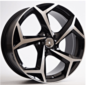 E.M VW STYLE 5340 18X8 5x112 ET45 ΔΙΑΜΑΝΤΕ ΜΑΥΡΟ