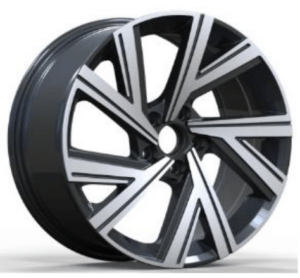 E.M VW STYLE 5805 19X8 5x112 ET35 ΔΙΑΜΑΝΤΕ ΜΑΥΡΟ