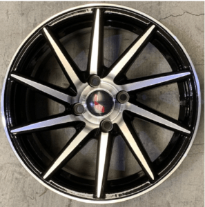 E.M VW STYLE A012 19X8.5 5x112 ET40 ΔΙΑΜΑΝΤΕ ΜΑΥΡΟ