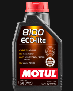 8100 ECO-lite OW20 100% Synthetic SN GM Dexos1 - GEN2