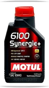 6100 Synergie+ 10W40 SN A3/B4