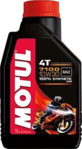 MOTO 7100 4T 10W30 SYNTHETIC 100% ester MA2