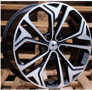 E.M HYUNDAI STYLE 5519 19x7.5 5x114.3 et50 Διαμαντε ΜΑΥΡΟ