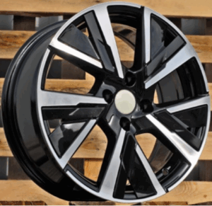 E.M CITROEN STYLE 5715 16x6.5 4x108 et20 Διαμαντε ΜΑΥΡΟ