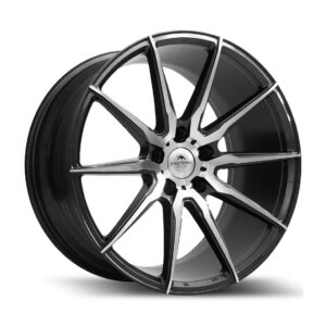 City 9,5x19 5x112 ET35 Gun Metal Face Machined