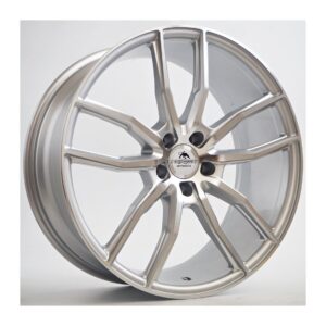 Sigma 9x20 5x112 ET25 Silver Face Machined