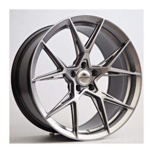 Oregon 10x20 5x112 ET40 Gun Metal Reflex