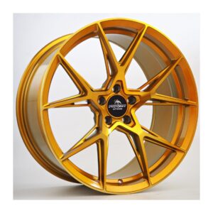 Oregon 10x20 5x120 ET37 Golden Amber