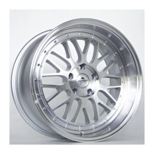 Spot 10x19 5x112 ET30 Silver Face Machined