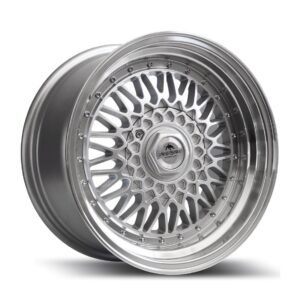 Malm 9,5x17 5x112/120 ET20 Silver Machined Lip