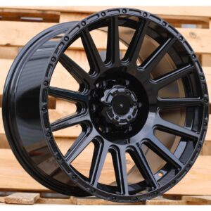 4x4 26 9x18 6x139.7 ET12 Black Glossy