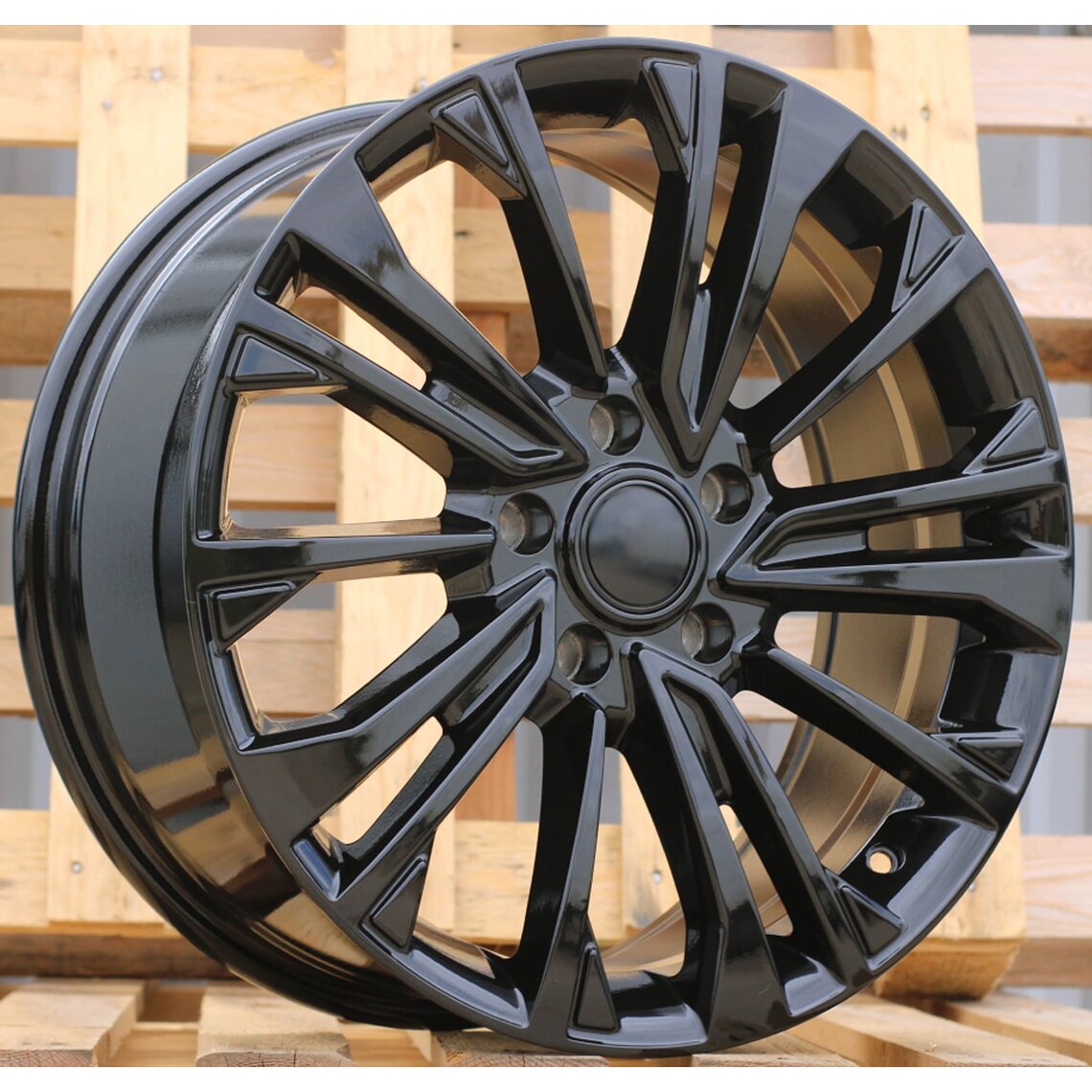 Van Style 1114 8x18 5x120 ET50 Black Glossy