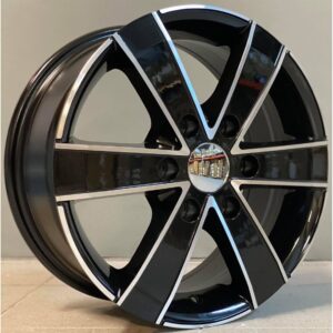 Van Style 474 8x18 6x130 ET50 Black Face Machined