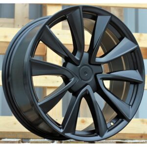 Tesla Style 2046 8.5x19 5x114.3 ET40 Black Matt