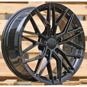 Haxer 5 7.5x17 5x112 ET40 Black Glossy
