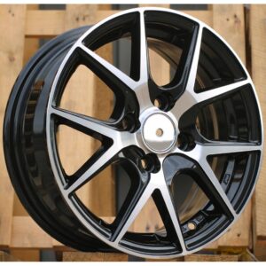 Racing 1795 5.5x14 4x100 ET43 Black Face Machined