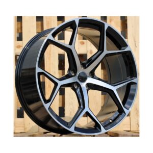Audi Style 5598 8x18 5x112 ET42 Black Face Machined