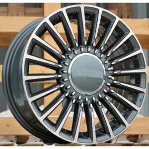 Fiat Style 1210 6.5x16 4x98 ET35 Gun Metal Face Machined