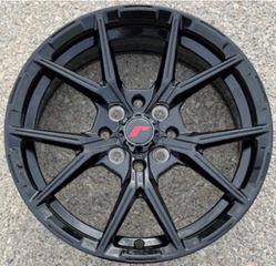 E.M aftemarket IW17 15x6.5 4X108 et35 ΜΑΥΡΟ ΓΥΑΛΙΣΤΕΡΟ