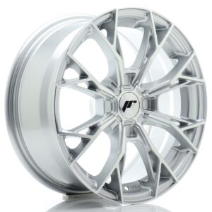 JR Wheels JR49 16x7 ET20-42 4H BLANK Silver Machined Face