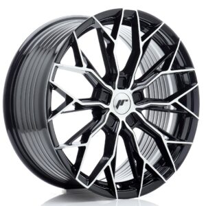 JR Wheels JR49 19x8,5 ET20-45 5H BLANK Gloss Black Machined Face